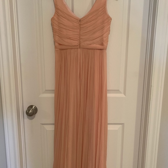 Long formal light pink dress. - Picture 6 of 8